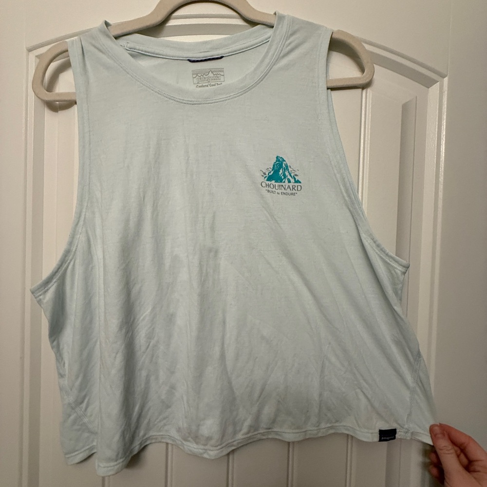 Chouinard Light Blue Tank Top